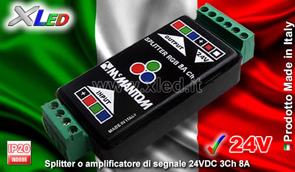RGB LED Control Wi-Fi Bluetooth - McMANTOM - Milano