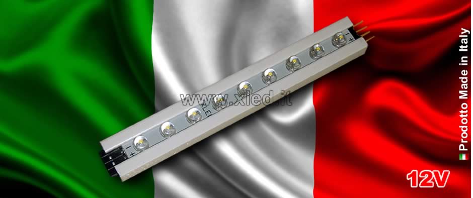Modulo LED 10cm 12V 120° - Made in Italy