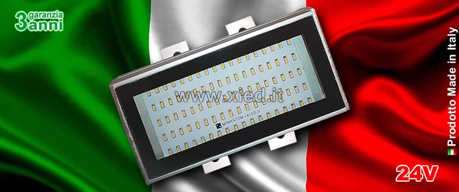 Proiettore LED da esterno IP65 XLED-11 24VDC - Made in Italy